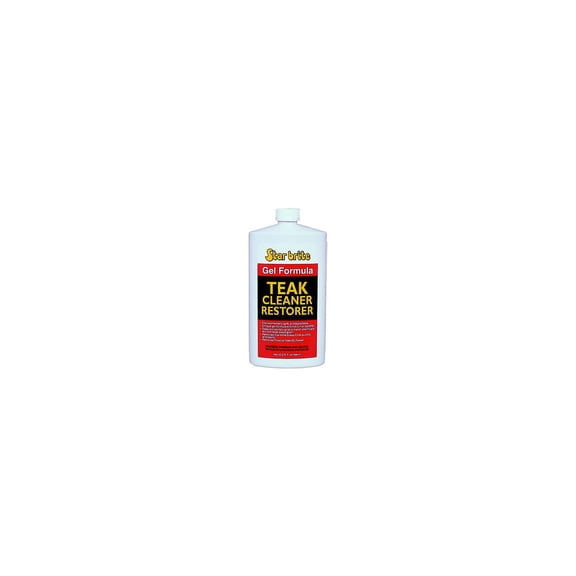 Star brite Gel Teak Cleaner & Restorer – Citrus Scent, Biodegradable Formula