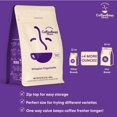 thumbnail image 3 of Coffee Bean Direct Ethiopian Yirgacheffe, Whole Bean Coffee, Arabica, Light Roast, 1 lb Bag, 3 of 9