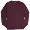 George - Big Men's Cotton-Blend V-Neck Sweater