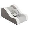 Evolur Premium Lounger in White