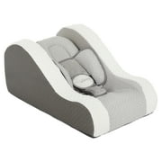 Evolur Premium Lounger in White