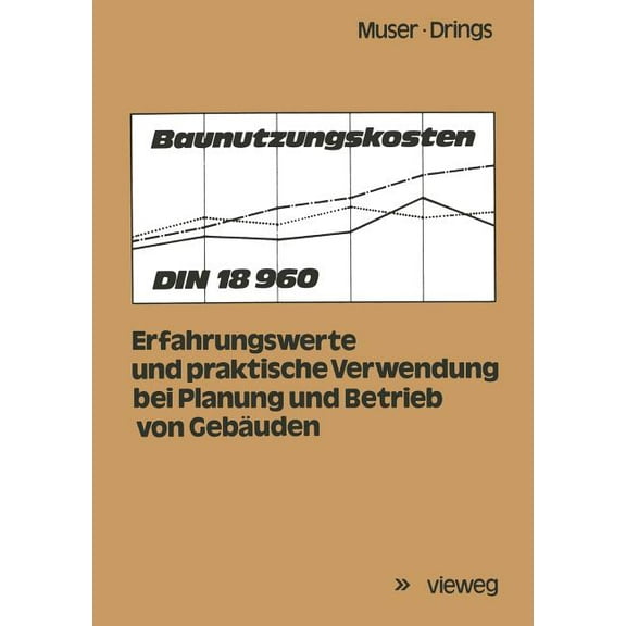Baunutzungskosten: Din 18 960; Erfahrungswerte Und Praktische Verwendung Bei Planung Und Betrieb Von Gebäuden, (Paperback)