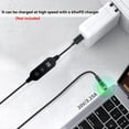 thumbnail image 2 of Cable Elevador de Potencia de Tipo C A CC, Voltaje Ajustable de 5 V/9 V/12 V/15 V/20 V, Cable Elevador de Carga Rápida USB C A CC., 2 of 5