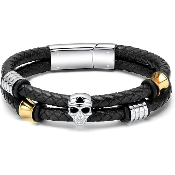 Skull Urn Bracelet for Ashes Cremation Ashes Bracelet Urn Bracelet for Ashes for Women Men Memorial Keepsake Human Cuff Ases Urn Bracele