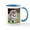 White/Blue Inside, variant on CafePress - Easter Bunny Rabbit Mugs - 11 oz Ceramic Mug - Novelty Coffee Tea Cup