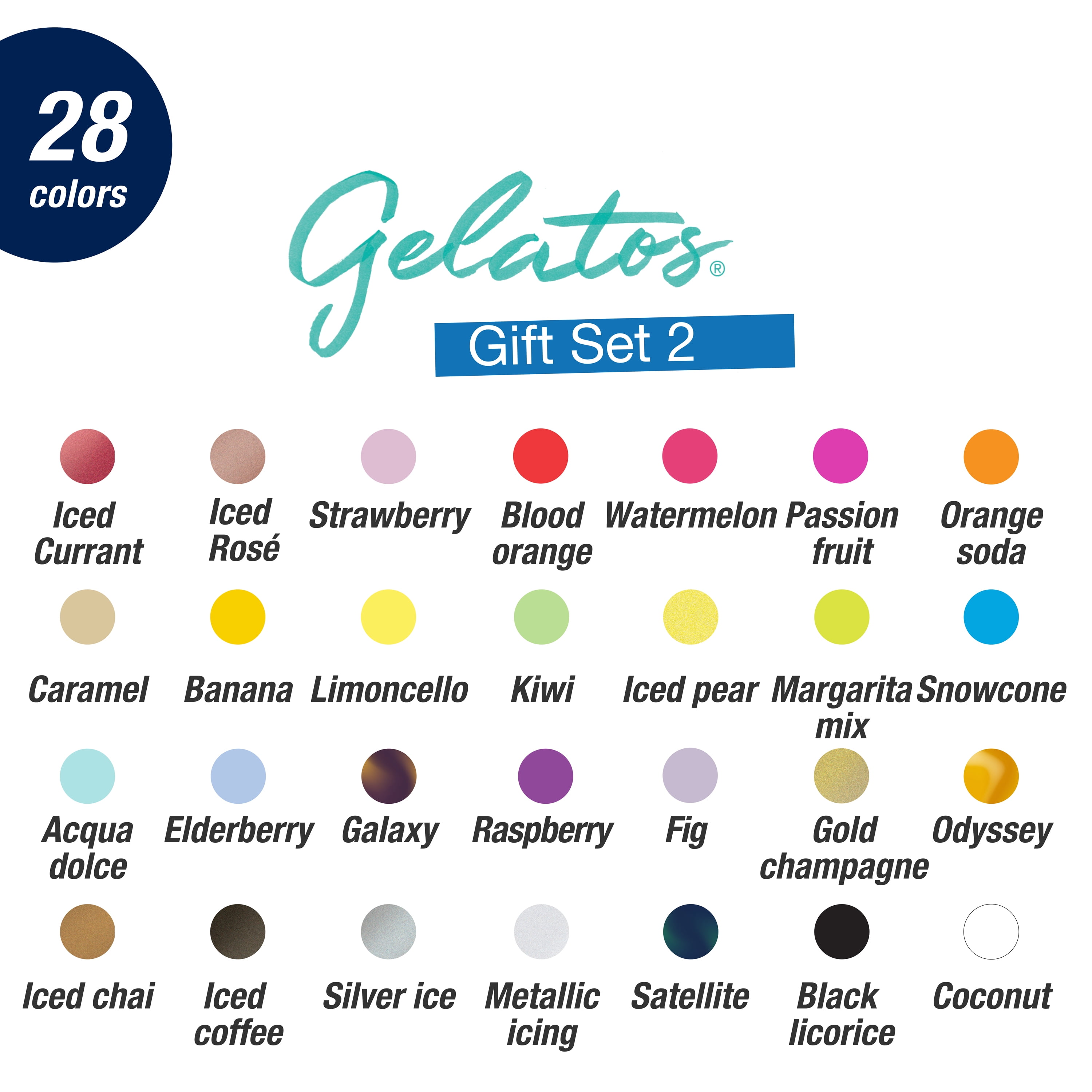 Faber-Castell Gelatos® Colors Gift Set - Dolce 2, Art Set for All Skill Levels