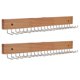 thumbnail image 3 of Wall Mounted Wooden Tie & Belt Organizer Rack – Space Saving Storage for Bedroom Closets, Easy Installation, Elegant Design, 3 of 4
