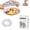 30pcs, variant on 30/60/90Pcs Reusable Aluminum Foil Food Covers, Pop-Up Tin Foil Food Insulation Cover, Adjustable Heat Lid for Kitchen,For Bowls, Pots, Containers