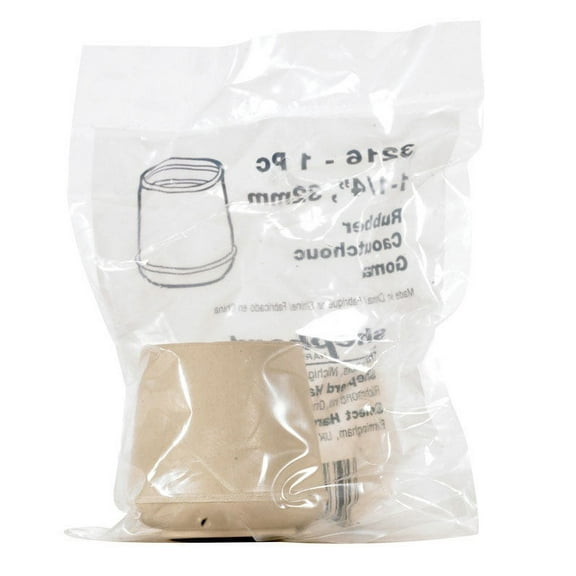Shepherd 1-1/4 In. Hi-Tip Rubber Furniture Leg Tip 3216 Pack of 40