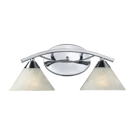 - ELK Lighting Elysburg 2-Light Bathroom Vanity Light 17021/2 - 18W in.