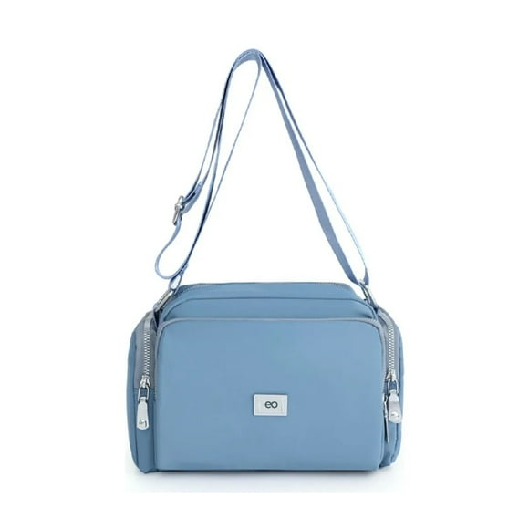 Bolsa Bandolera Mujer Moda Dama Crossbody Gran Capacidad Color Celeste