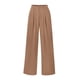 thumbnail image 1 of Pantalones PRETTYGARDEN Palazzo Mujer Tiro Alto Pierna Ancha Caqui Talle S, 1 of 9