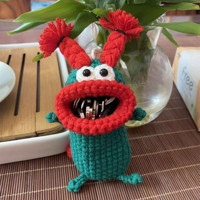 Funny Small Purse Entrance Guard Card Bag Cute Toy Pendant Car Key