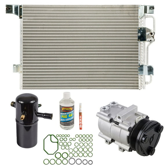 For Mercury Grand Marquis A/C Kit w/ AC Compressor Condenser & Drier - BuyAutoParts