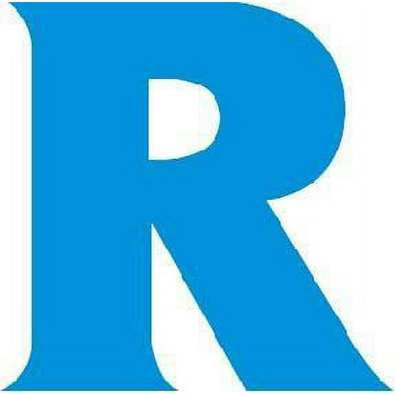 Students R Cute Education Wall Decal Decoration Cute Coloured Alphabetical Letter “R” Lasts Years and Easily Removable - Size: 40 In(W) x 32 In(H)