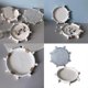 thumbnail image 2 of Resin Plate Molds for Making Jewelry Tray Sailing Helm Shape Resin Tray Silicone Molds for Epoxy Resin Candle Holder, 2 of 4