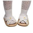 thumbnail image 4 of Eashery Baby Shoes 0-3 Months Baby Sneakers Girl 6-12 Months Baby Boys Girls Canvas Sneaker Toddler Slip On Anti Skid First Walkers Shoes White One Size, 4 of 4