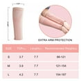 thumbnail image 6 of Volleyball Compression Sleeves Volleyball Arm Sleeves Forearm Sleeve Arm Guards for Men Women Teens Youth, 8 inch, 6 of 9