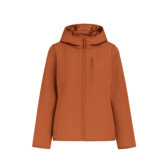 Land's End Women's Quilted Jacket, Large, Red