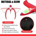 thumbnail image 4 of MesaSe Airplane Toys, Upgrade 18.9" Large Throwing Foam Plane with Flash LED Light, Flying Toy for Kids, Birthday Christmas Gifts for 3-7 Year Old Boy, Red, 4 of 7