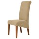 thumbnail image 1 of Funda elástica para silla de comedor de hotel para el hogar Funda para silla de respaldo alto Funda para silla de franela con grano de maíz, 1 of 4