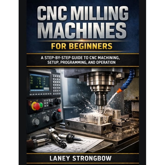 CNC Milling Machines for Beginners: A Step-by-Step Guide to CNC Machining, Setup, Programming, and Operation, (Paperback)