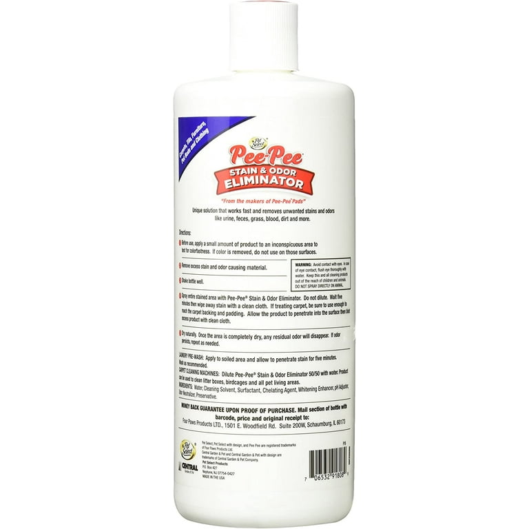 Pet Select 91808 32 oz. Pee Pee Stain Odor Remover