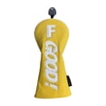 thumbnail image 2 of BAOSITY Wood Headcover, Golf Club Head Cover, Durable Women Men Golf Sports Golfer Gift for Golf Bag Golf Club Cover, Golf Headcover No3 Yellow, 2 of 8