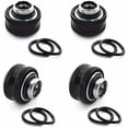 thumbnail image 2 of SDTC Tech 4-Pack G1/4" to 12mm x 16mm (IDxOD) Rigid Tubing Compression Fitting for PC Water Cooling System Metal & PETG Tube, 2 of 4