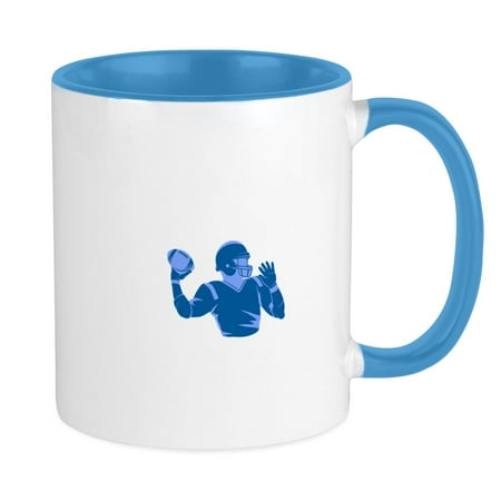 

CafePress - Live Life Like It S 4Th And Goal Mugs - Ceramic Coffee Tea Novelty Mug Cup 11 oz