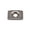 Antique Silver, variant on KD By AxLabs Steel Rectangular Jack Plate - Curved Plate, w/ Recessed Hole