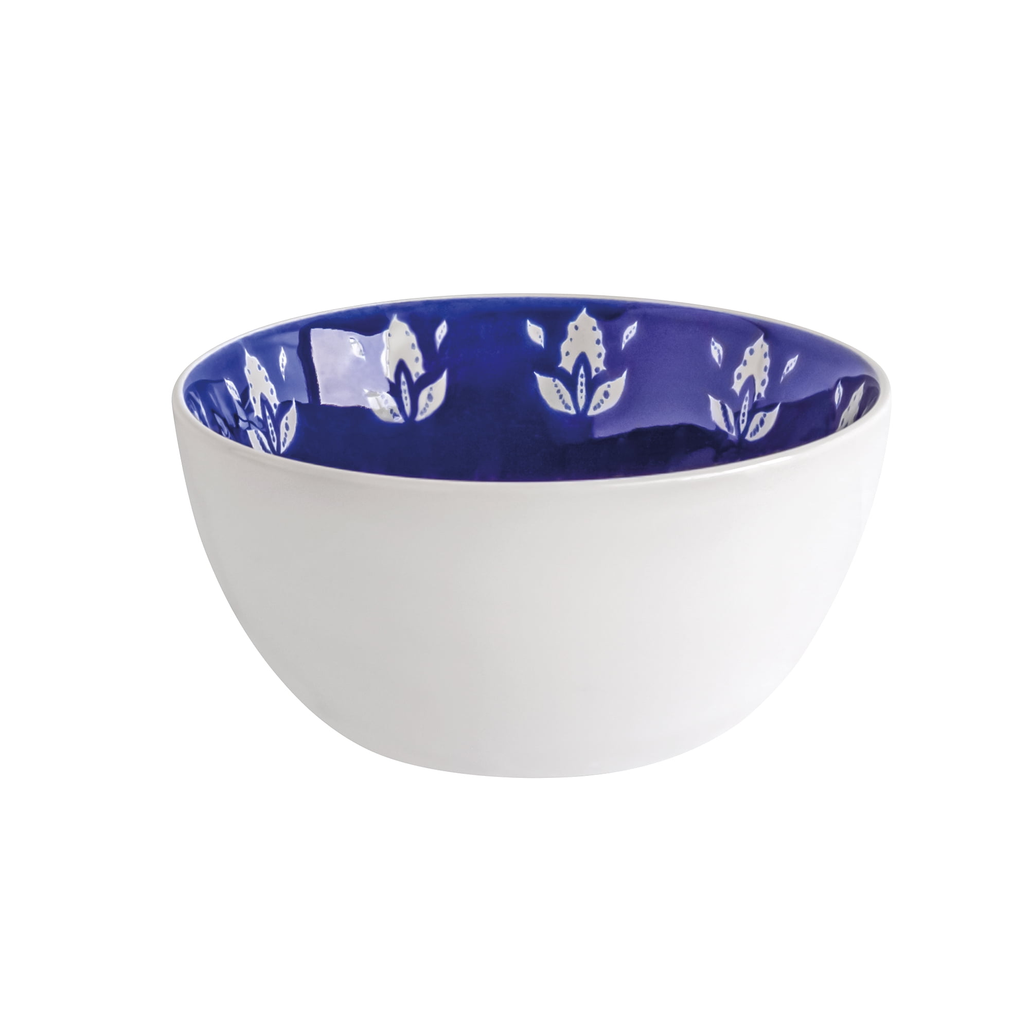 Sofia Home 4 Pack Indigo Stoneware Round Bowls by Sofia Vergara
