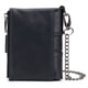 thumbnail image 4 of Cartera de cuero de vaca vintage para hombre, monedero con, 4 of 7