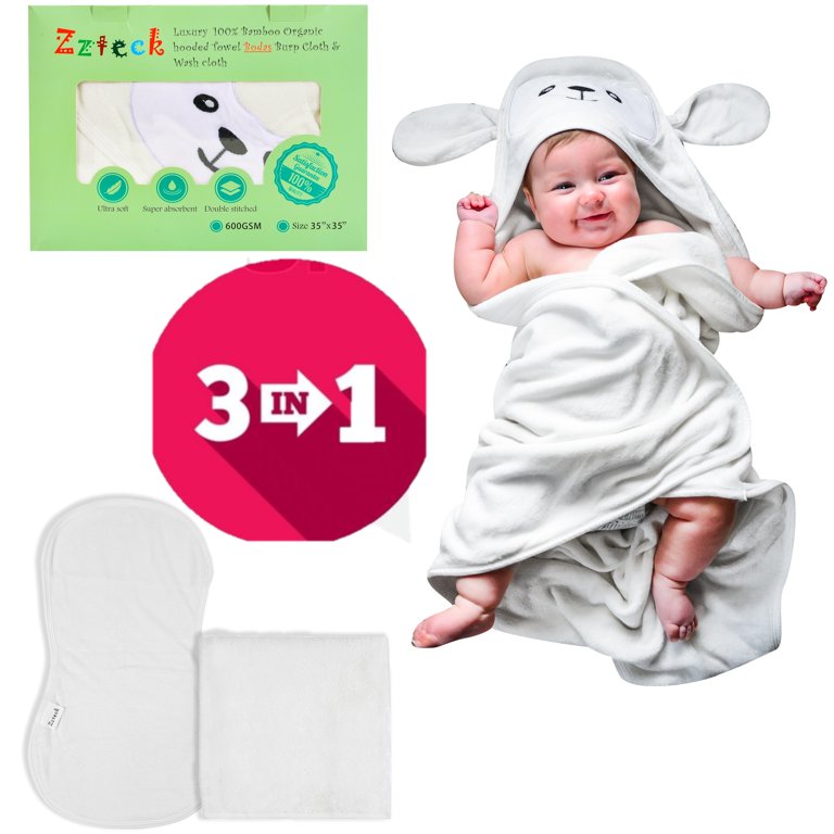 Hooded Baby Towel Set, Luxury Towels