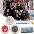 thumbnail image 2 of Kids Halloween Clown Makeup Kit, Hypoallergenic Face & Body Paint, Vibrant Colors for Parties, Birthdays & Costume Events, 2 of 5