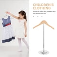 thumbnail image 5 of Retail Clothing Display Stand with Hangers for Jackets, Shirts, and Outerwear - Store Fixture Rack for Apparel Presentation, 5 of 6