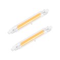 thumbnail image 1 of Bombillas Led 15W 118Mm Bombilla Led Cob 110V 230 V Reemplazar Lámpara Halógena Blanco Cálido Blanco Frío 2 Uds R7S Advancent HA024527-02, 1 of 5