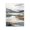 Pastel Lake Reflection Horizon, variant on Stupell Industries Earthy Distant Horizon Black Framed Floater Canvas Wall Art, design by Alonza Saunders