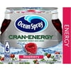 Ocean Spray® Cran-Energy™ Cranberry Raspberry Juice Drinks, 10 fl oz Bottles, 6 Count
