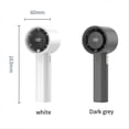 thumbnail image 3 of High speed handheld fan Portable small electric fan (white), 3 of 4