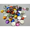 thumbnail image 3 of U8MO 500 Flatback Acrylic Faceted Round Rhinestone Gems 14mm No Hole Wholesales-Mixed Colour, 3 of 5