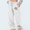 White, variant on Runfenguu Y2K Pants, Baggy Cargo Pants Women Women'S Elastic Lace-Up Casual Solid Color High-Waisted Wide-Leg Yoga Pants