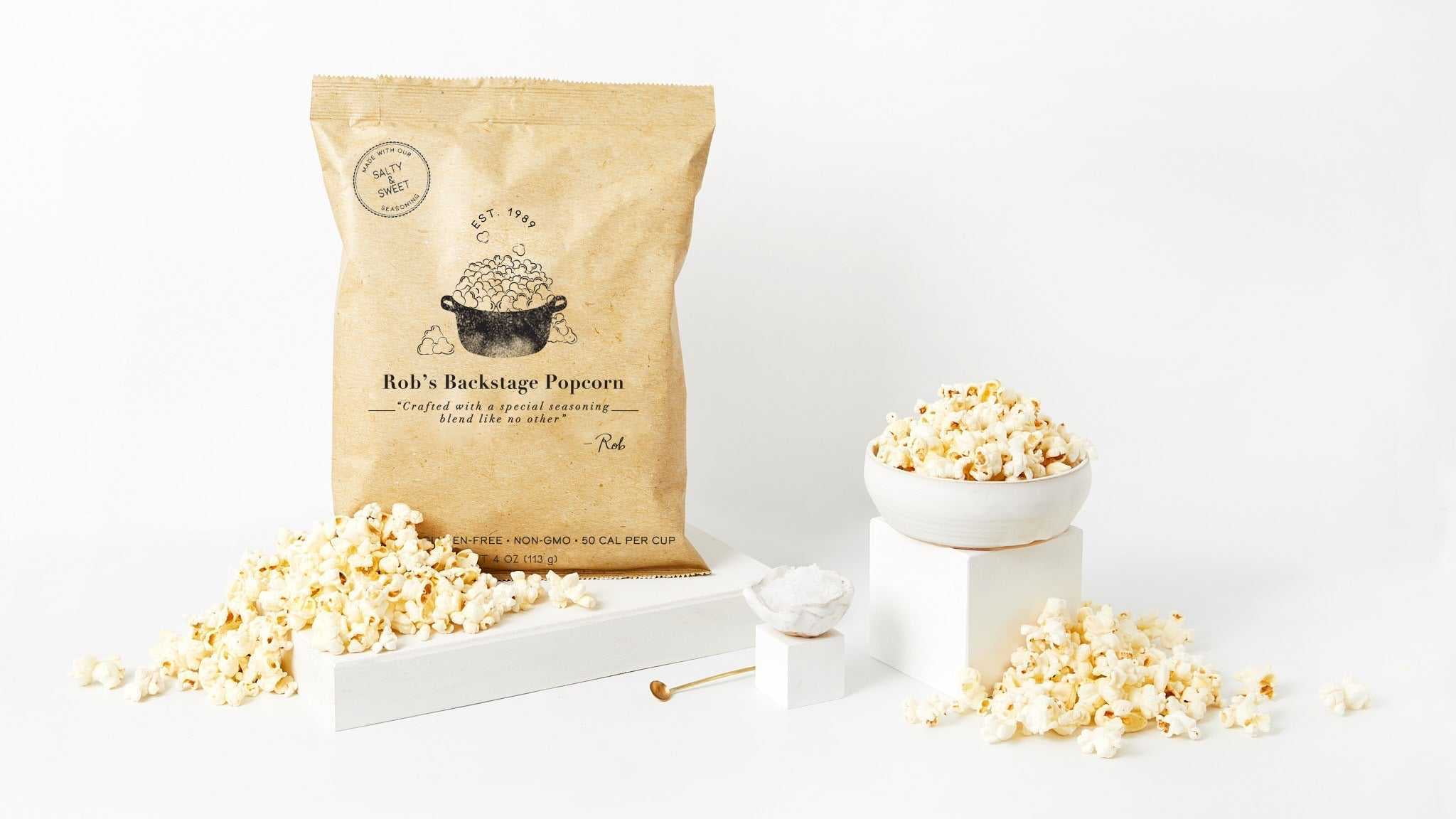 Rob's Backstage Popcorn Sweet & Salty, 12oz Jonas Brother's Popcorn