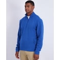 thumbnail image 4 of 2 Pack: Men's Polar Fleece Quarter-Zip Long Sleeve Jacket - Windproof Winter Outdoor Hiking Coat (Available In Big & Tall), 4 of 6