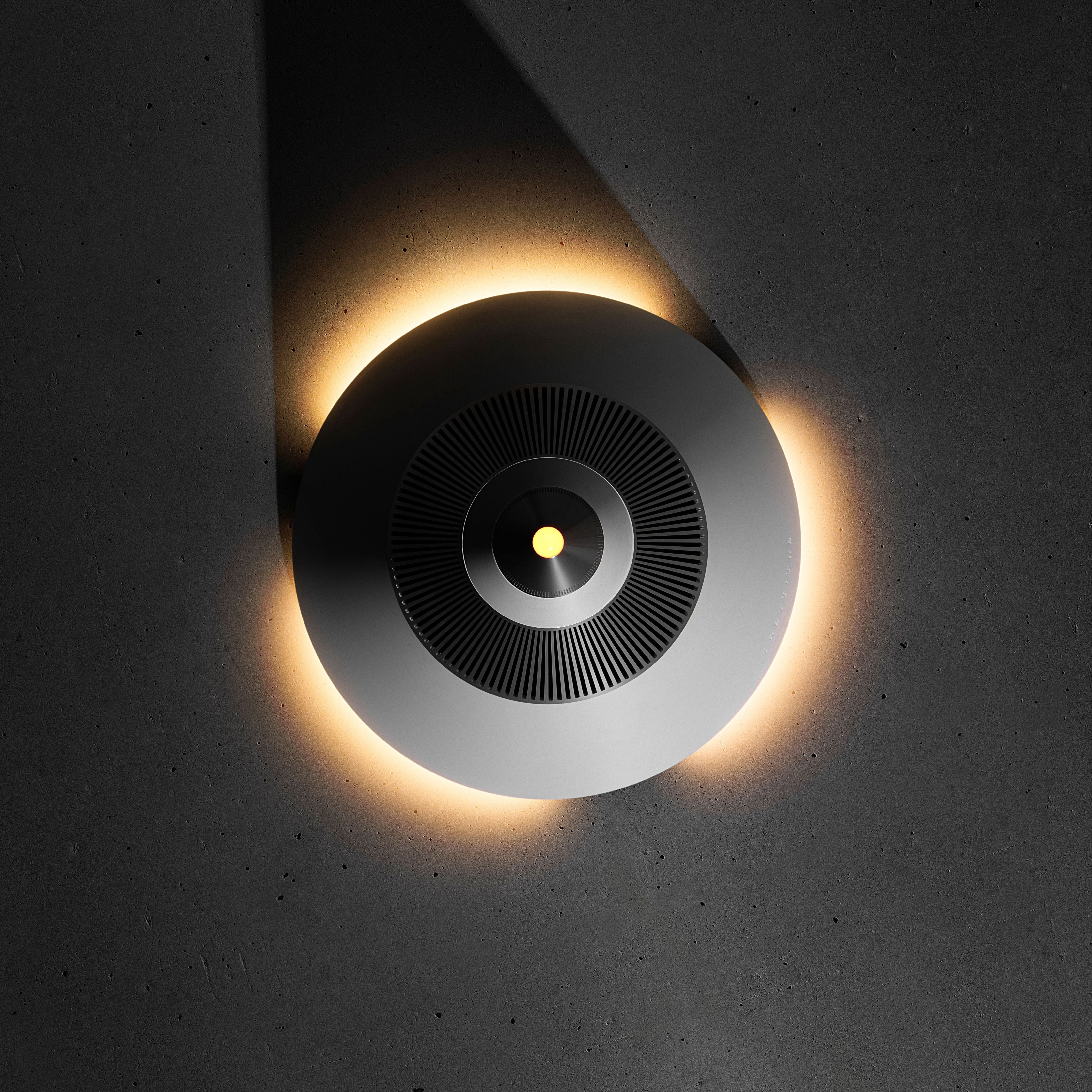 Trettitre TreSound 1 Concrete Speaker, 360° Surround Sound, 120W Hi-Fi Audio, Bluetooth 5.2 TWS Stereo Home Speaker