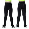 thumbnail image 2 of Monfince Kids Boys Quick Dry Elastic Waist Casual Leggings Base Layer Running Skinny Compression Pants, 2 of 7