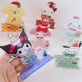 thumbnail image 2 of Sanrio-Decoraciones de mesa de acrílico, Cinnamoroll Kuromi, HelloKitty, my melody, Anime creativo, regalo para niños y estudiantes, Navidad, 10cm, 2 of 4