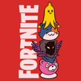 thumbnail image 2 of Womens Fortnite Cute Characters Logo Racerback Tank, 2 of 4