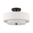 thumbnail image 4 of Livex Lighting Fixation pour Plafond 51083-92, Bronze Anglais, 4 of 4