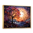 thumbnail image 2 of Designart "love Landscape Melting Hearts I" Romantic Landscape Floater Framed Wall Art Living Room, 2 of 7